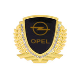 Opel Metal Diamond Car Rear Sticker Trunk Emblem Badge Decal