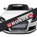 130x21cm Honda Car Front Trunk Windshield Sunshade Sticker Decal