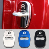 4pcs/set Citroen Stainless Steel Car Door Lock Cover Protection