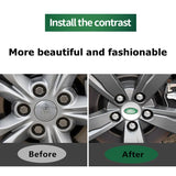 4pcs/set 62mm Land Rover Car Wheel Center Hub Caps Hub Covers