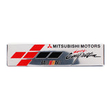 Mitsubishi Ralliart Logo Aluminum Alloy Car Sticker Nameplate Emblem Badge Decal