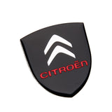 Citroen Shield Metal Trunk Emblem Decal Car Rear Sticker