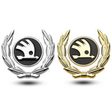 Skoda Metal Car Rear Sticker Auto Window Emblem Badge Decal