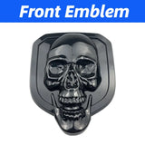 Car Front Tailgate Emblem for Dodge Ram 1500 2500 3500 HeavyDuty BigHorn 2010-2018 Skull ABS Sticker