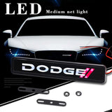 Dodge LED Light Car Front Grille Emblem Badge