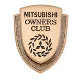 Mitsubishi Metal Shield Car Rear Sticker Auto Window Emblem Badge Decal