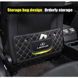 For RX350 RX270 IS300 IS250 CT200H GS350 NX200T ES250 ES300 ES350 Car Seat Rear Anti-Kick Pad Protective Cover Accessories