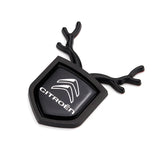 Citroen ABS Deer Car Rear Sticker Shield Trunk Emblem Badge Decal