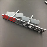 Metal Car Front Grille Emblem Badge Auto Styling for  Mugen Logo Jazz Civic CRV Crosstour HRV Odyssey City Jade Insight