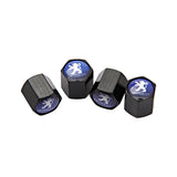 4pcs/set Peugeot Car Air Valve Stem Cap Auto Tyre Valve Covers