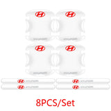 Hyundai Car Door Bowl Handle Anti-collision Protective Stickers Scratches Film