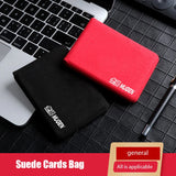 For Mugen Power Civic Accord CRV Odyssey City Jade Suede Leather Car Driver License Case Card Wallet Holder Accessories