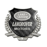 Land Rover Metal Carbon Fiber Car Rear Sticker Shield Trunk Emblem Badge Decal