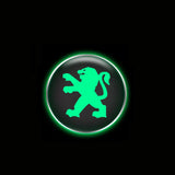 Peugeot Luminous Car Engine One-click Start Stop Button Cover Sticker