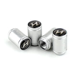 4pcs/set Hyundai Logo Sport Matte Car Air Valve Stem Caps Auto Tyre Valve Covers