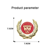 Jaguar Metal Car Rear Sticker Auto Window Emblem Badge Decal