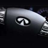 Infiniti Crystal Diamond Car Steering Wheel Center Emblem Sticker