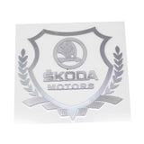 Skoda Shield Car Rear Sticker Auto Window Emblem Badge Decal