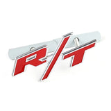 Dodge R/T Logo Metal Car Front Grille Emblem Auto Rear Sticker