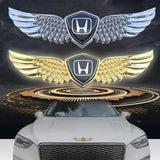 Honda Metal Wings Car Front Sticker Emblem Badge Decal