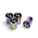 4pcs/set Honda Logo Car Air Valve Stem Caps Auto Tyre Valve Covers