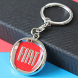 Fiat Metal Car Keychain Keyring