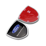 2PCS Ford Wolf Metal Car Side Sticker Auto Emblem Badge Decal