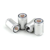 4pcs/set Cadillac Logo Sport Matte Car Air Valve Stem Caps Auto Tyre Valve Covers