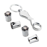 4pcs/set Cadillac Logo Car Air Valve Stem Caps Auto Tyre Valve Covers