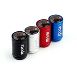 4pcs/set Mitsubishi Ralliart Logo Sport Matte Car Air Valve Stem Caps Auto Tyre Valve Covers