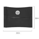 Nissan Suede Car Seat Back Tissue Box Napkin Holder Storage Bag