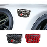Audi Sline Carbon Fiber Car Door B Pillar Sticker Decals