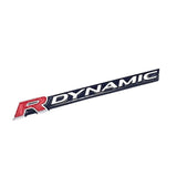 Land Rover R DYNAMIC Logo Metal Car Rear Sticker Decal Auto Fender Side Emblem Badge