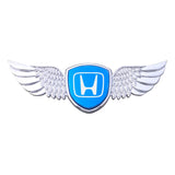 Honda Logo Metal Wings Car Front Hood Bonnet Center Sticker Emblem