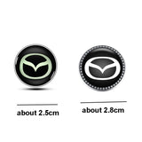 Mazda Luminous Car Engine One-click Start Stop Button Cover Sticker