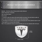 Tesla Logo Metal Car Rear Sticker Decal Emblem Badge