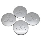 4pcs/set 54mm/58mm/60mm Mitsubishi Car Wheel Center Hub Caps Hub Covers