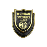 MG Shield Carbon Fiber Car Rear Sticker Window Emblem Badge Decal