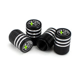 4pcs/set Alfa Romeo Metal Car Wheel Tire Valve Stem Caps Covers