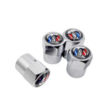 4pcs/set Buick Car Air Valve Stem Cap Auto Tyre Valve Covers