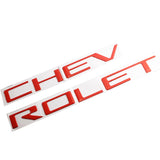 Chevrolet Letter ABS Car Rear Sticker Decal Trunk Emblem Badge