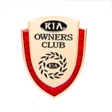 KIA Metal Shield Car Rear Sticker Auto Window Emblem Badge Decal