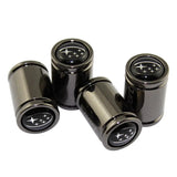 4pcs Subaru STI Logo Car Tire Valve Caps
