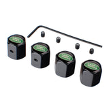 4pcs/set Land Rover Range Rover Anti-Theft Car Air Valve Stem Cap Auto Tyre Valve Covers