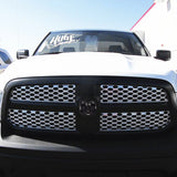 Car Front Tailgate Emblem for Dodge Ram 1500 2500 3500 HeavyDuty BigHorn 2010-2018 Skull ABS Sticker