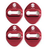 4pcs/set Suzuki Stainless Steel Car Door Lock Cover Protection