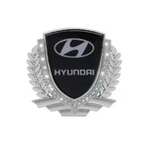 Hyundai Metal Diamond Car Rear Sticker Trunk Emblem Badge Decal