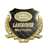 Land Rover Metal Carbon Fiber Car Rear Sticker Shield Trunk Emblem Badge Decal