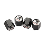 4pcs/set Peugeot Car Air Valve Stem Cap Auto Tyre Valve Covers