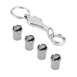 4pcs/set Lincoln Logo Car Air Valve Stem Caps Auto Tyre Valve Covers